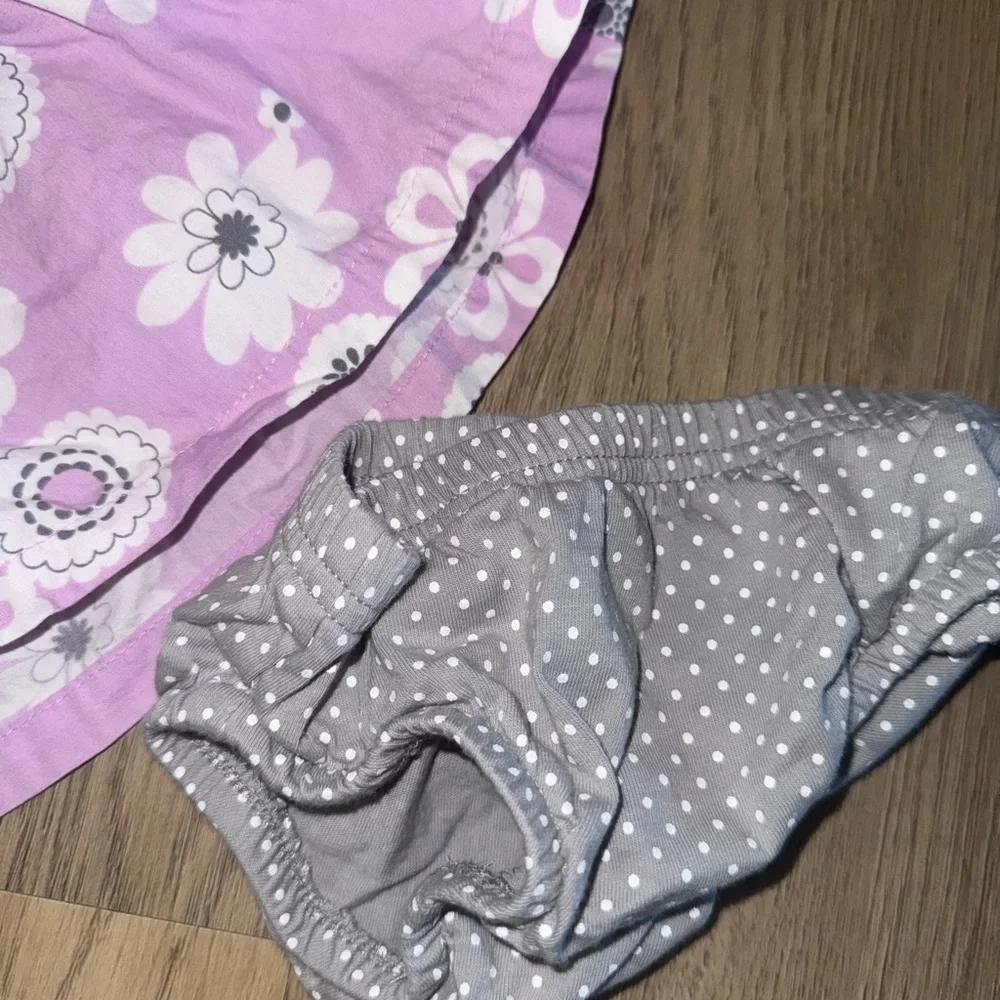 Carter's Pink Baby‎ Outfit with Floral Design